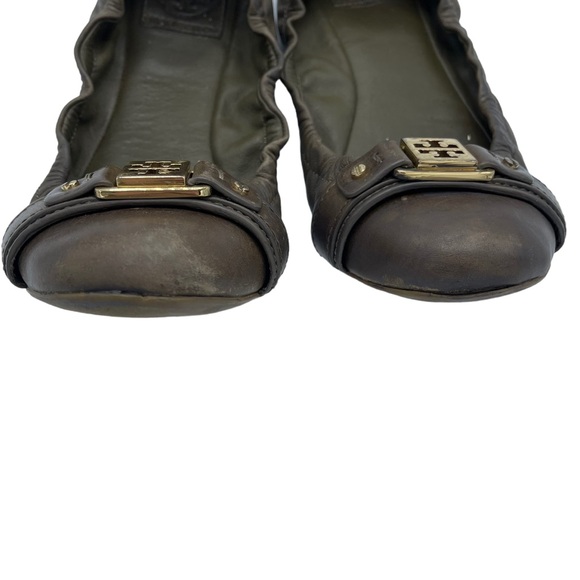 Tory Burch Ambrose Scrunch Slip On Ballet Flats - Picture 4 of 4